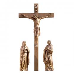 Crucifixion Group - Bronze Metal, 72\"H 