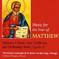  Music for the Year of Matthew: Year A (CD) 