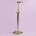  Combination Finish Bronze Adjustable Pedestal Stand: 1936 Style - 31" to 51" Ht 