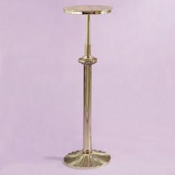  Combination Finish Bronze Adjustable Pedestal Stand: 1936 Style - 31\" to 51\" Ht 