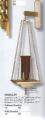  High Polish Finish Hanging Sanctuary Lamp With Bracket: 5959 Style - 40" Ht 