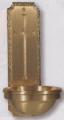  Combination Finish Bronze Holy Water Font: 5959 Style - 3" Bowl 