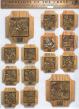  Bas Relief Statuary Bronze Stations/Way of the Cross - 14 PC - 16" Square 