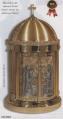  Combination or High Polish Finish Bronze "Angels" Tabernacle: 6464 Style - 34" Ht 
