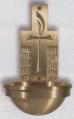  Bronze Holy Water Font: 7745 Style - 3" Bowl 