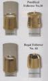  Satin Brass Regal Candle Draft Resistant Burner/Follower - 4" Dia 