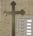  Aluminum Wall Cross Without Backlighting - 8 Ft 
