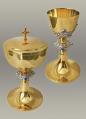  ​Gemstone Chalice With Matching Well Paten Only 