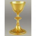  Ornate Chalice With Matching Well Paten Only 