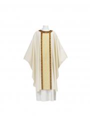  Chasuble - Florence 211 Series in Opus or Europa Fabric: Plain Neck 