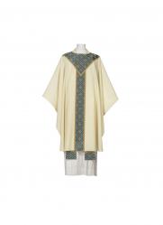  Chasuble - Hannah 385 Series in Opus or Europa Fabric: Plain Neck 