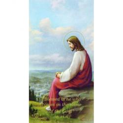  \"Jesus Watching Over Jerusalem\" Prayer/Holy Card (Paper/100) 