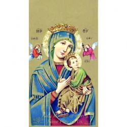  \"Our Lady of Perpetual Help\" Icon Prayer/Holy Card (Paper/100) 