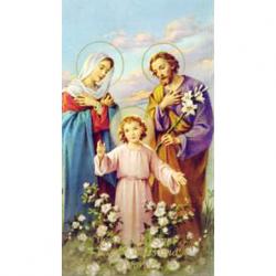  \"Holy Family\" Prayer/Holy Card (Paper/100) 