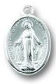  OXIDIZED MIRACULOUS MEDAL (25 pc) 