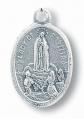  SPANISH OUR LADY OF FATIMA OXIDIZED MEDAL (25 pc) 