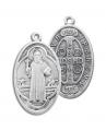  OVAL ST. BENEDICT MEDAL (10 PC) 