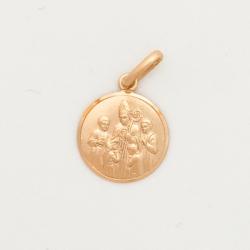  10k Gold Small Round Confirmation Medal 