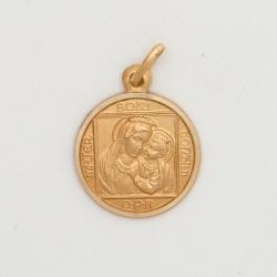  10k Gold Medium Round Our Lady Of Good Counsel Medal 
