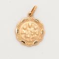  10k Gold Medium Ornate Confirmation Medal 