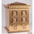  Combination Finish Bronze Tabernacle: 1036 Style - 22 3/4" Ht 
