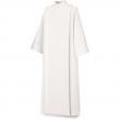  Beige or White Alb - Coat Style - Brugia Fabric - Men & Women 