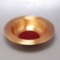  Offering Plate | 15" Dia | Bronze Or Brass | Wide Rim 