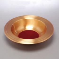  Offering Plate | 15\" Dia | Bronze Or Brass | Wide Rim 