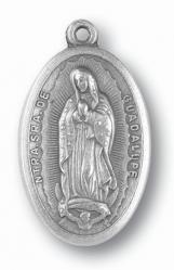  OXIDIZED O.L. OF GUADALUPE MEDAL (25 pc) 