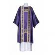  Chasuble - JHS with Embroidered Monogram: Plain Neck 