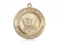  St. Christopher/Navy Neck Medal/Pendant Only 