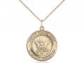  St. Michael/Navy Medal/Pendant Only 