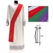  Chi Rho Chasuble/Dalmatic in Linea Style Fabric 