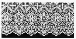  Lace Edging & Insertion 9\" Width 