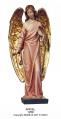  Angel Statue w/Wings Downwards in Linden Wood, 36"H 