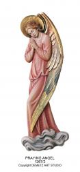  Angel Praying Statue High Relief in Fiberglass, 43\" & 53\"H 