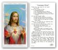  "Learning Christ, Sacred Heart" Prayer/Holy Card (Paper/100) 