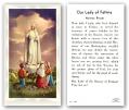  "Our Lady of Fatima Novena Prayer" Prayer/Holy Card  (Paper/100) 