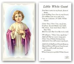  \"Little White Guest\" Prayer/Holy Card (Paper/100) 