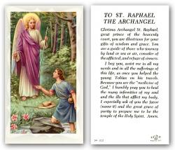  \"To St. Raphael the Archangel\" Prayer/Holy Card (Paper/100) 