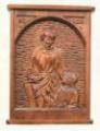  "St. Joseph" Symbol/Emblem in Oak Wood 