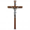  Wood & Metal Crucifix for Home - 5 3/8" Ht (2 pc) 