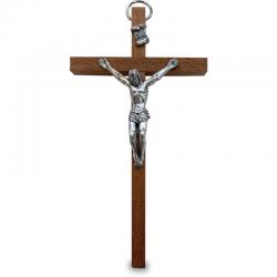  Wood & Metal Crucifix for Home - 5 3/8\" Ht (2 pc) 