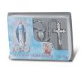 SAPPHIRE MIRACULOUS MEDAL SPECIALTY ROSARY 