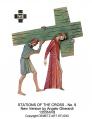  14 Stations/Way of the Cross Scriptural Version In Linden Wood 