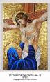  Stations/Way of the Cross in Venetian Mosaic #12 