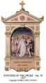  14 Stations/Way of the Cross & Decorated Frame 