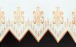  Silk Embroidered 10" Minimum Drop Polyester Communion Altar Cloth 