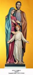  Holy Family Statue in Fiberglass, 36\" - 72\"H 