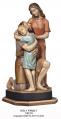  Holy Family Statue in Linden Wood, 36" & 60"H 